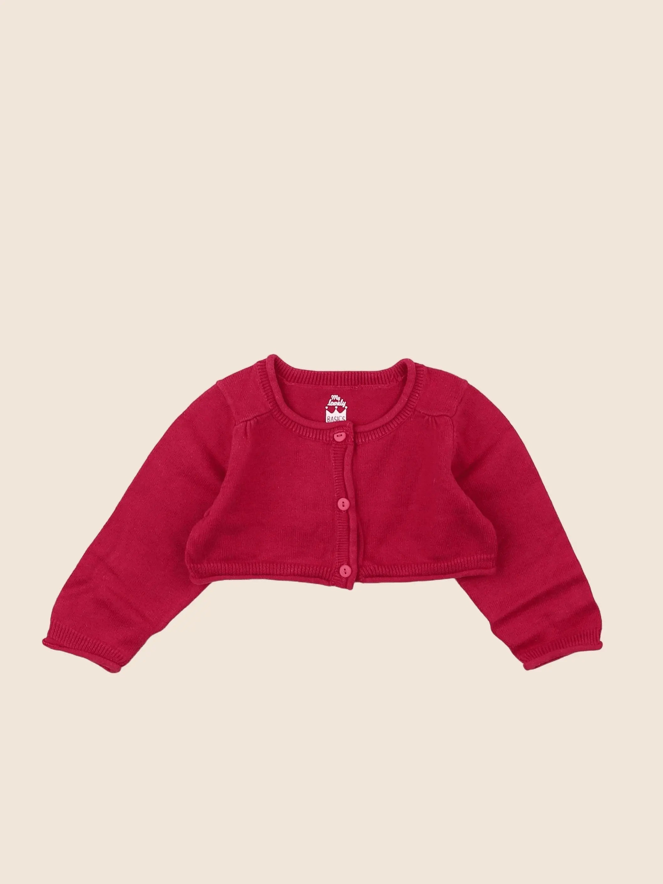 Tape à l'oeil - gilet rose - 9 mois