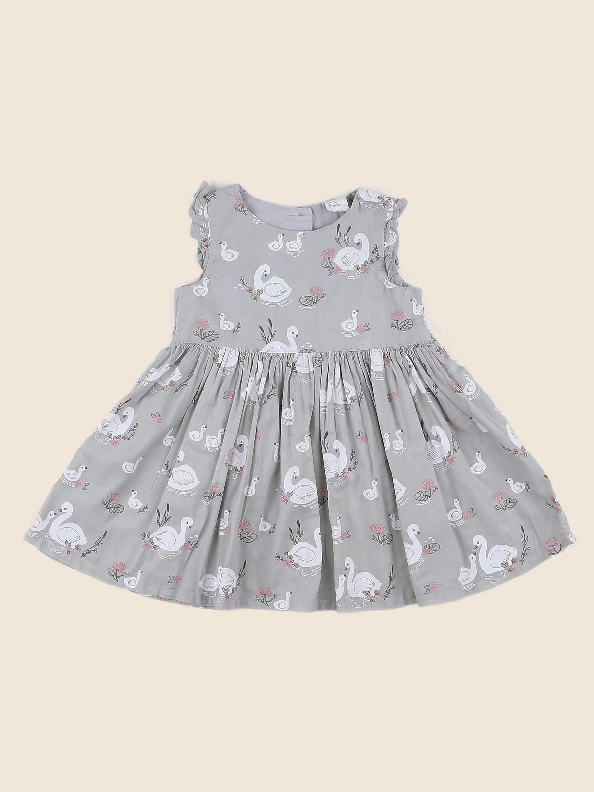 H&M - robe gris - 9/12 mois