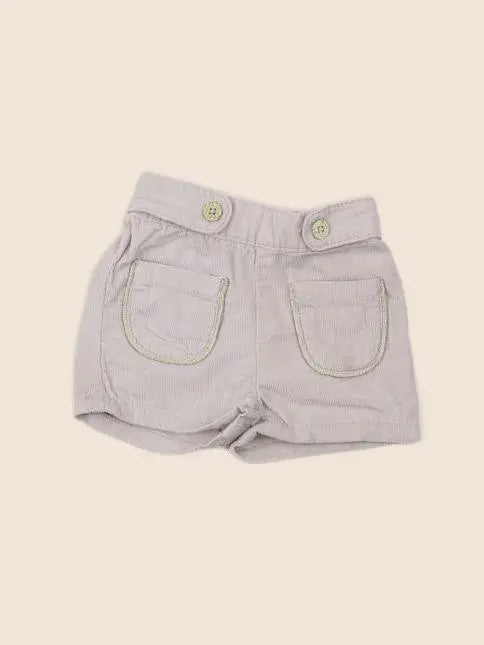 Vertbaudet - short gris - 3 mois