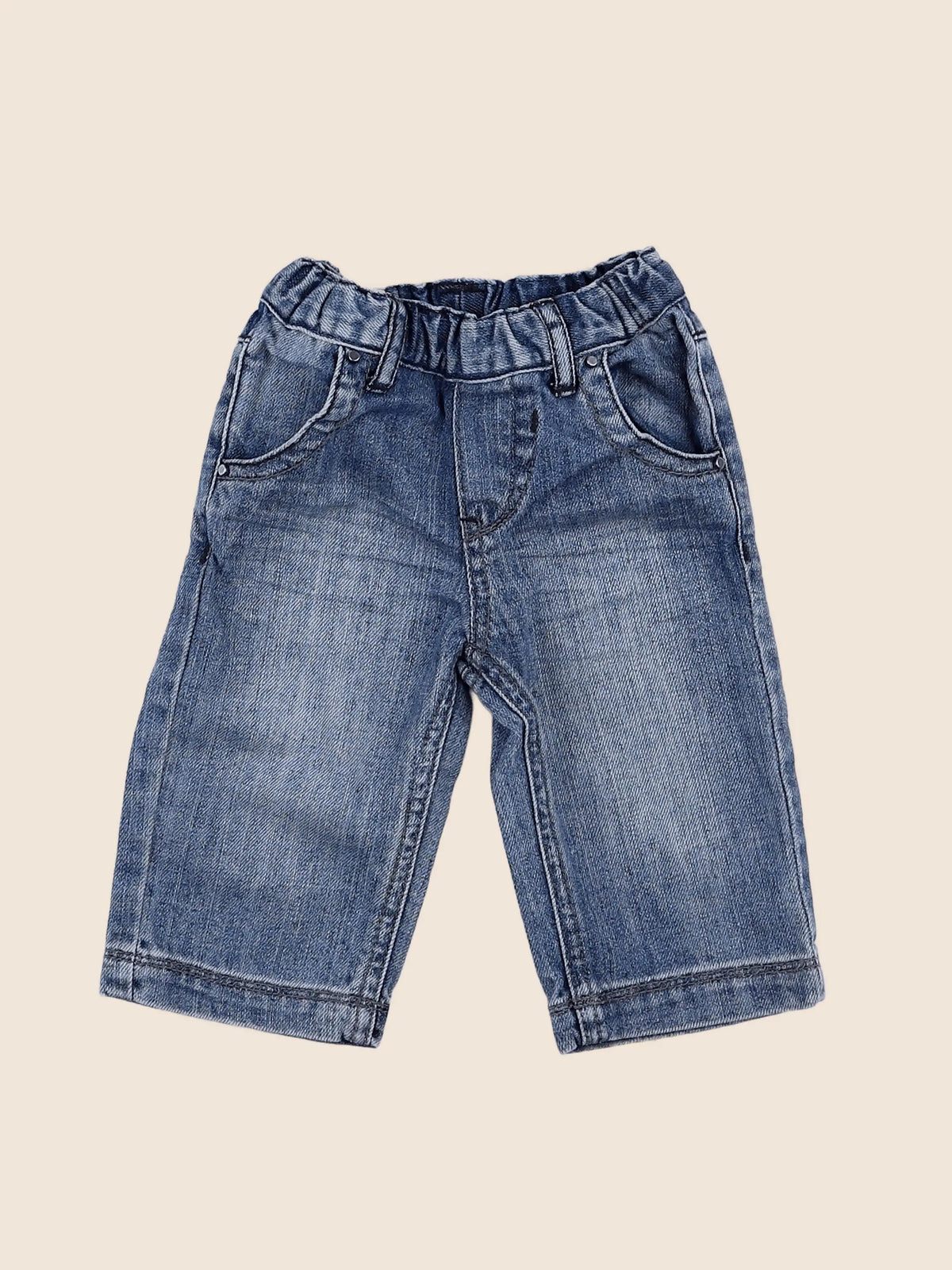 IKKS - jean bleu - 3 mois