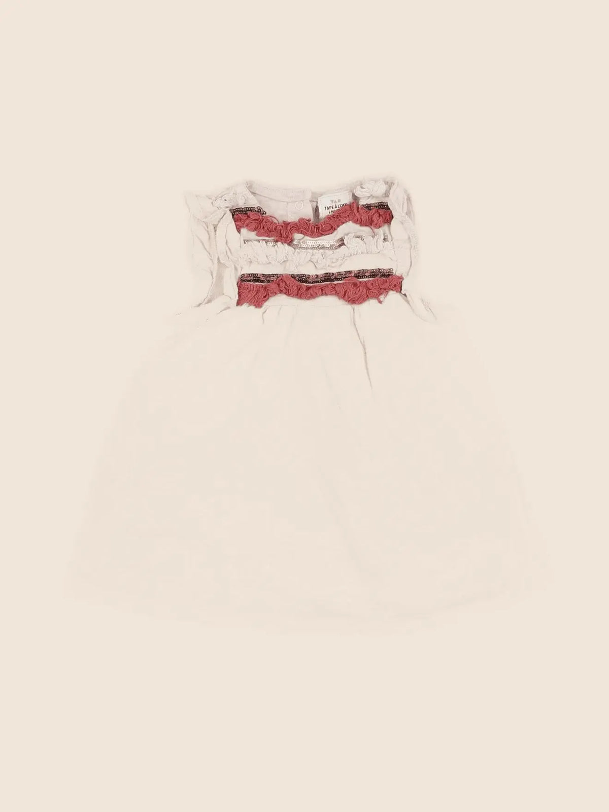 Tape à l'oeil - robe rose - 6 mois