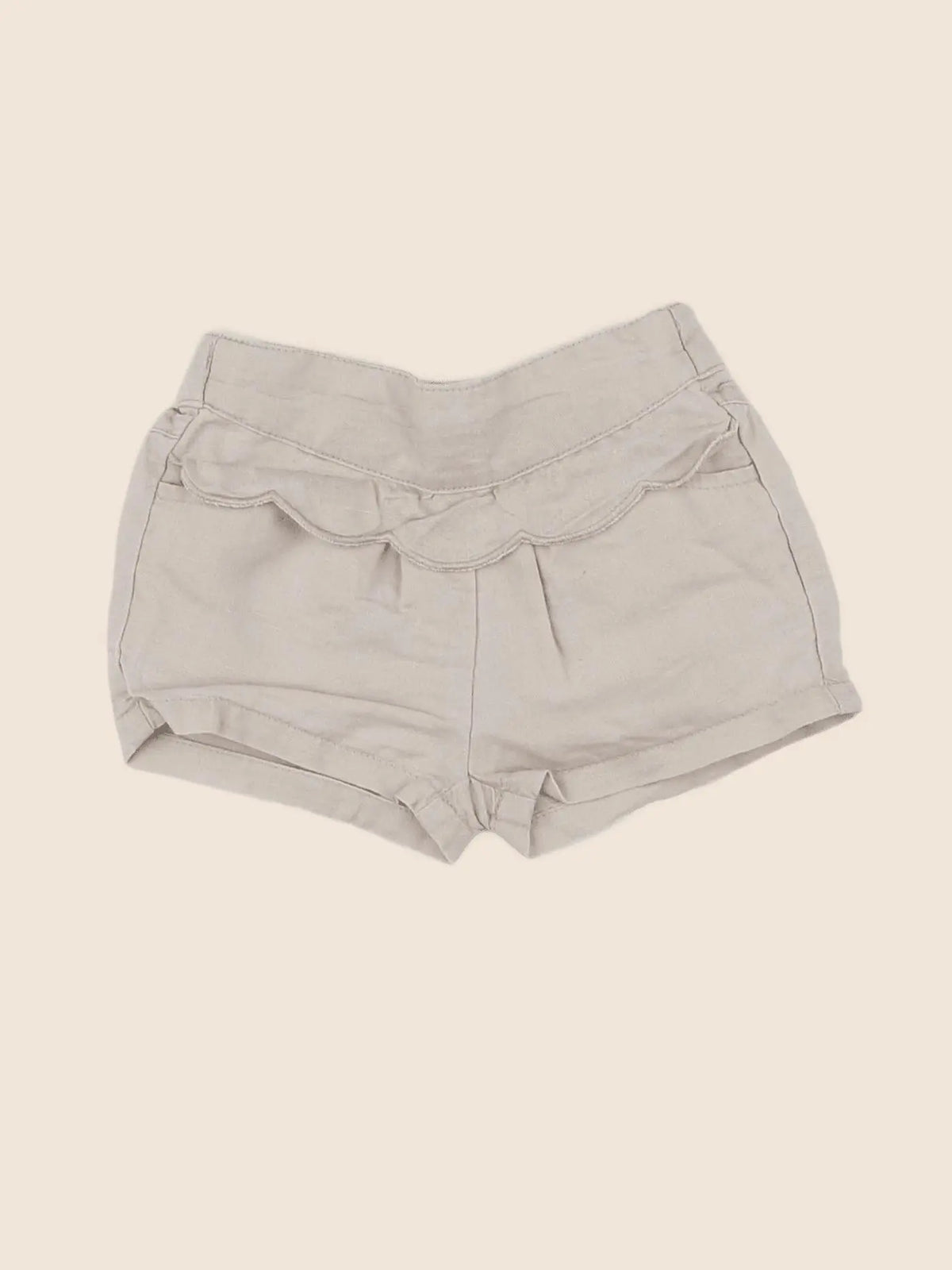Tape à l'oeil - short beige - 6 mois