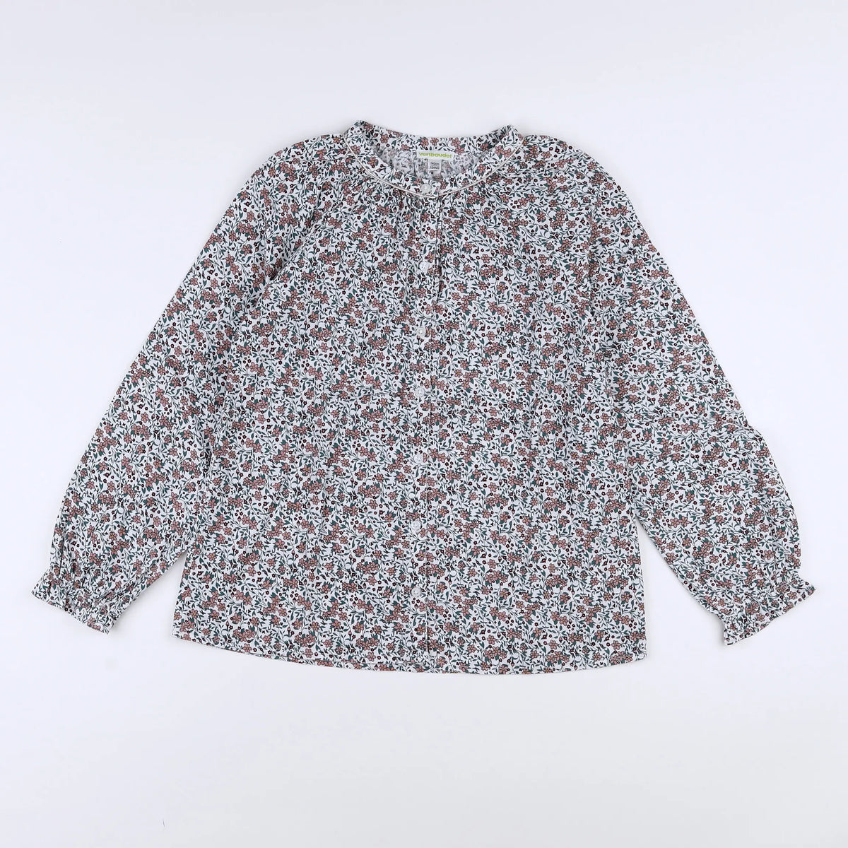 Vertbaudet - blouse multicolore - 10 ans
