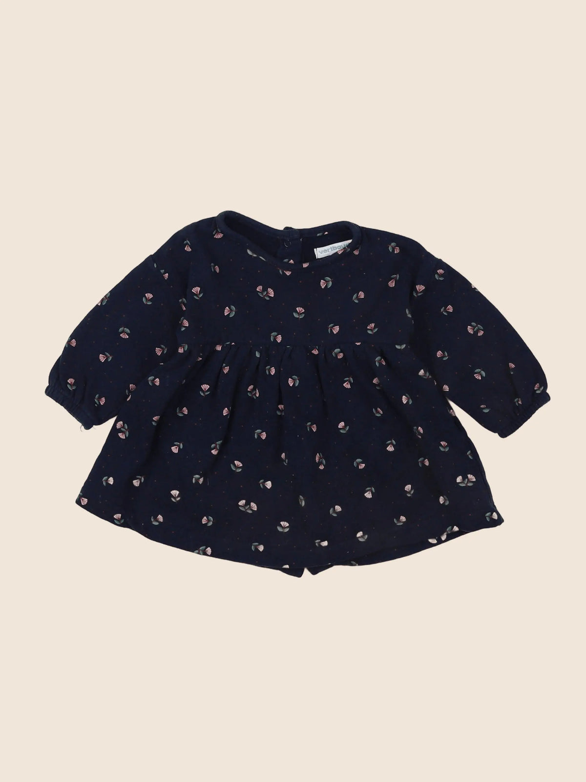Vertbaudet - robe bleu - 6 mois