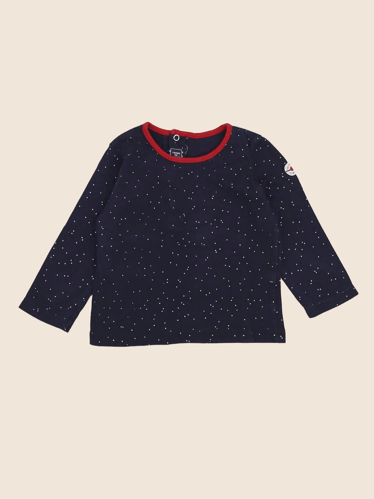 Terre de marins - tee-shirt bleu - 12 mois