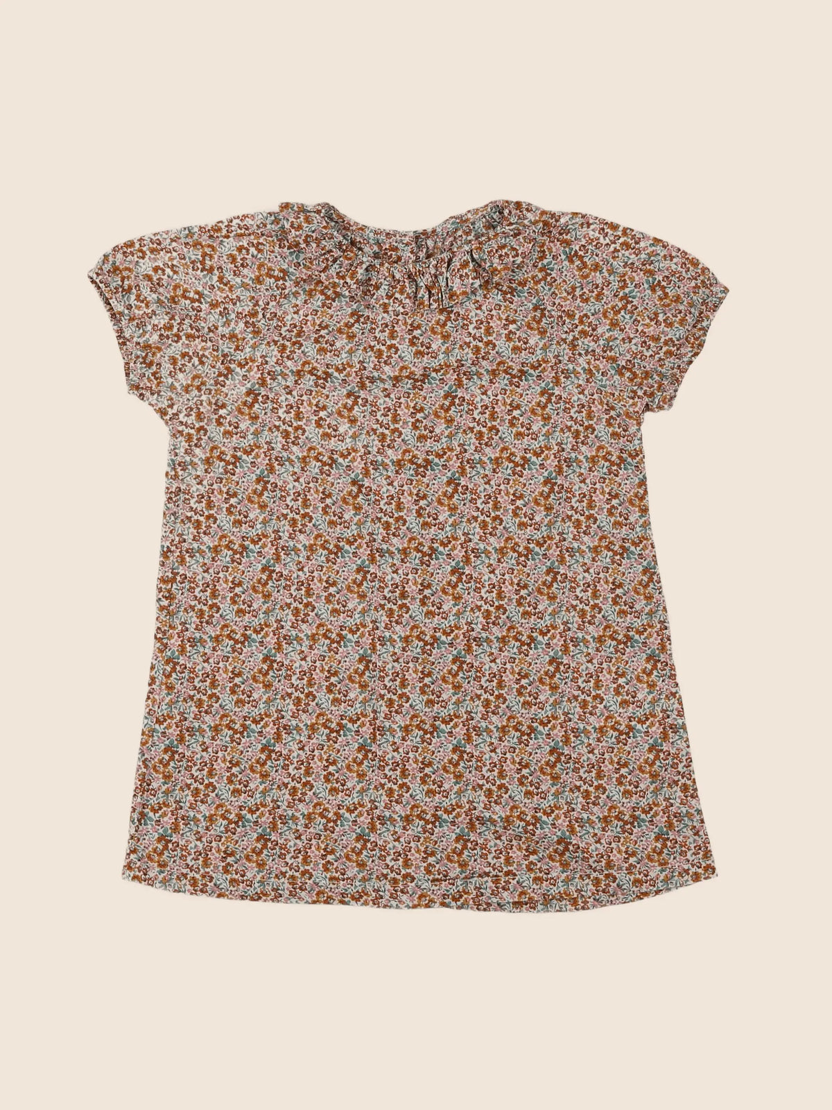H&M - robe marron - 12/18 mois