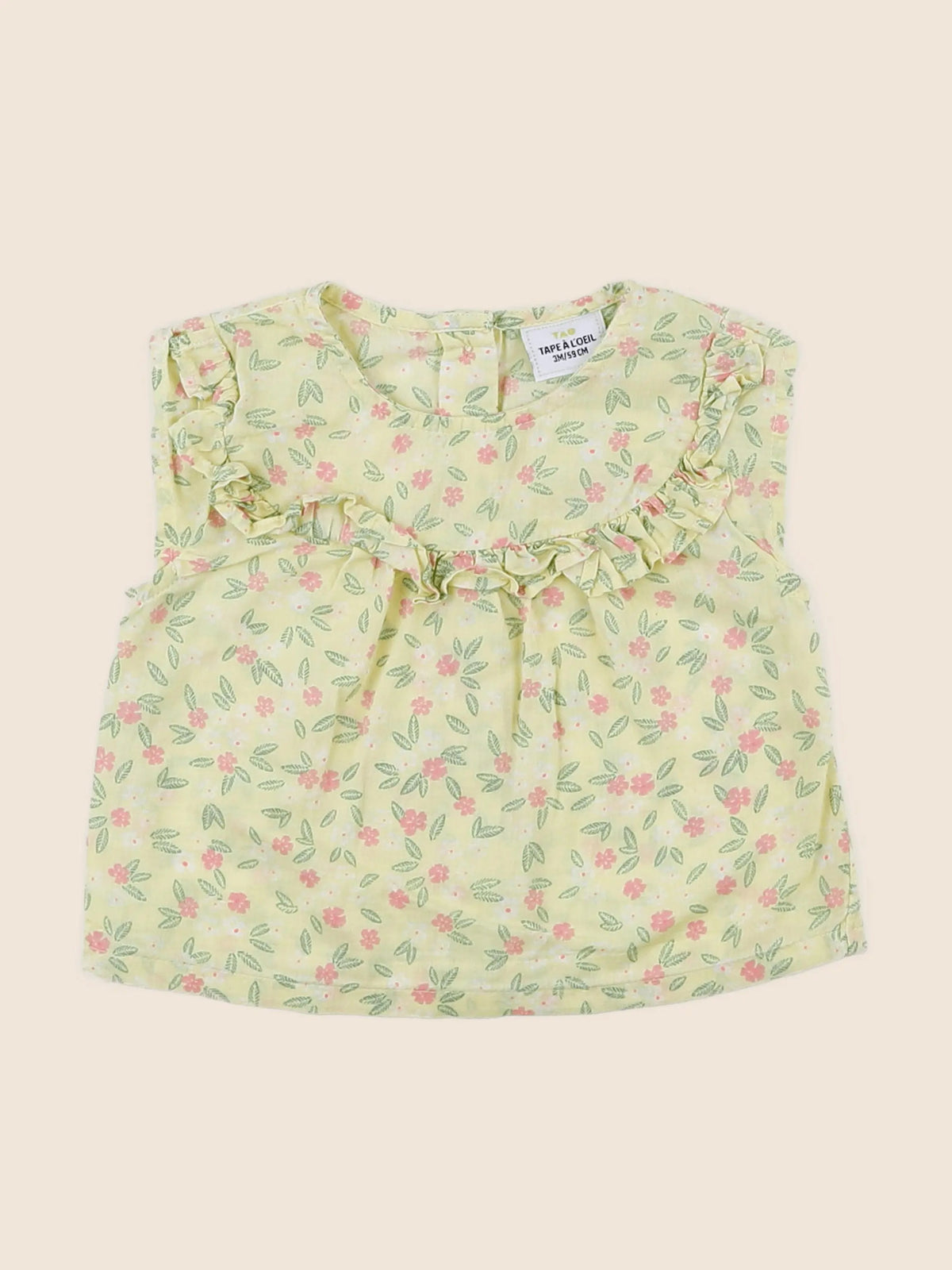 Tape à l'oeil - blouse multicolore - 3 mois