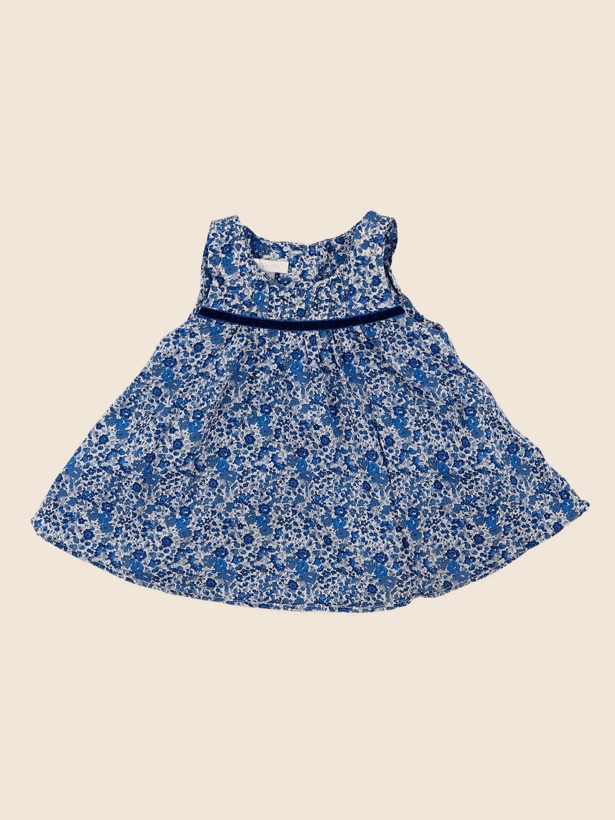 Absorba - robe bleu - 9 mois