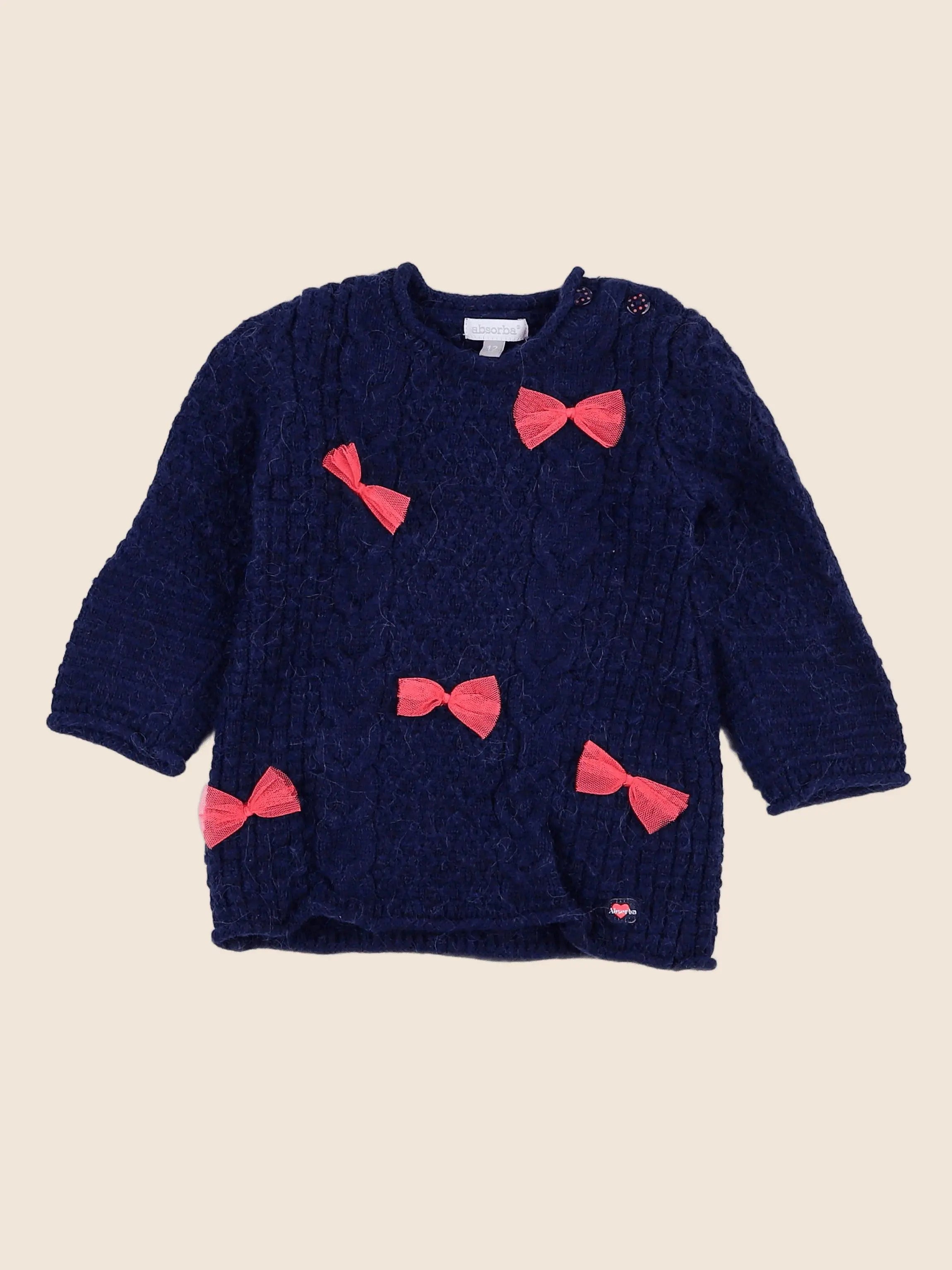 Absorba - robe bleu - 12 mois