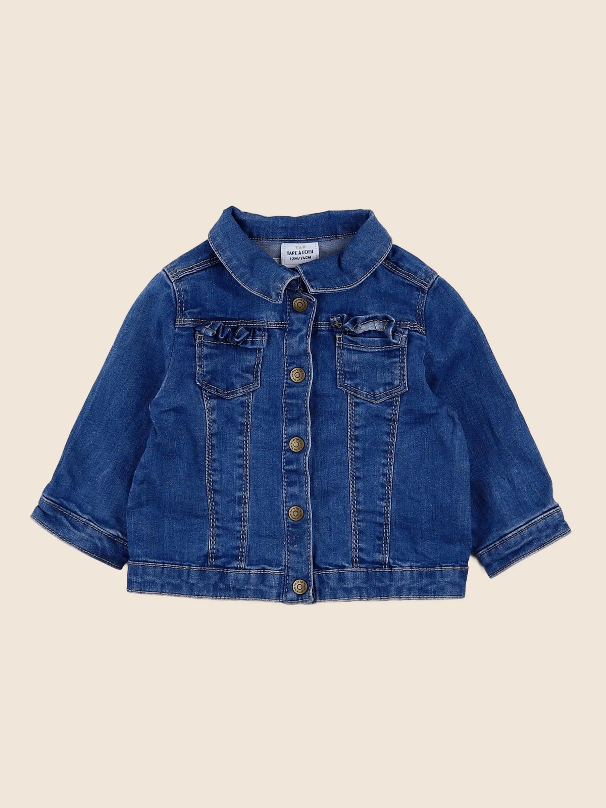 Tape à l'oeil - veste bleu - 12 mois