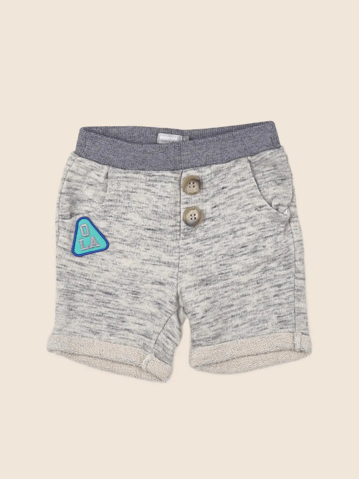 Catimini - short gris - 9 mois