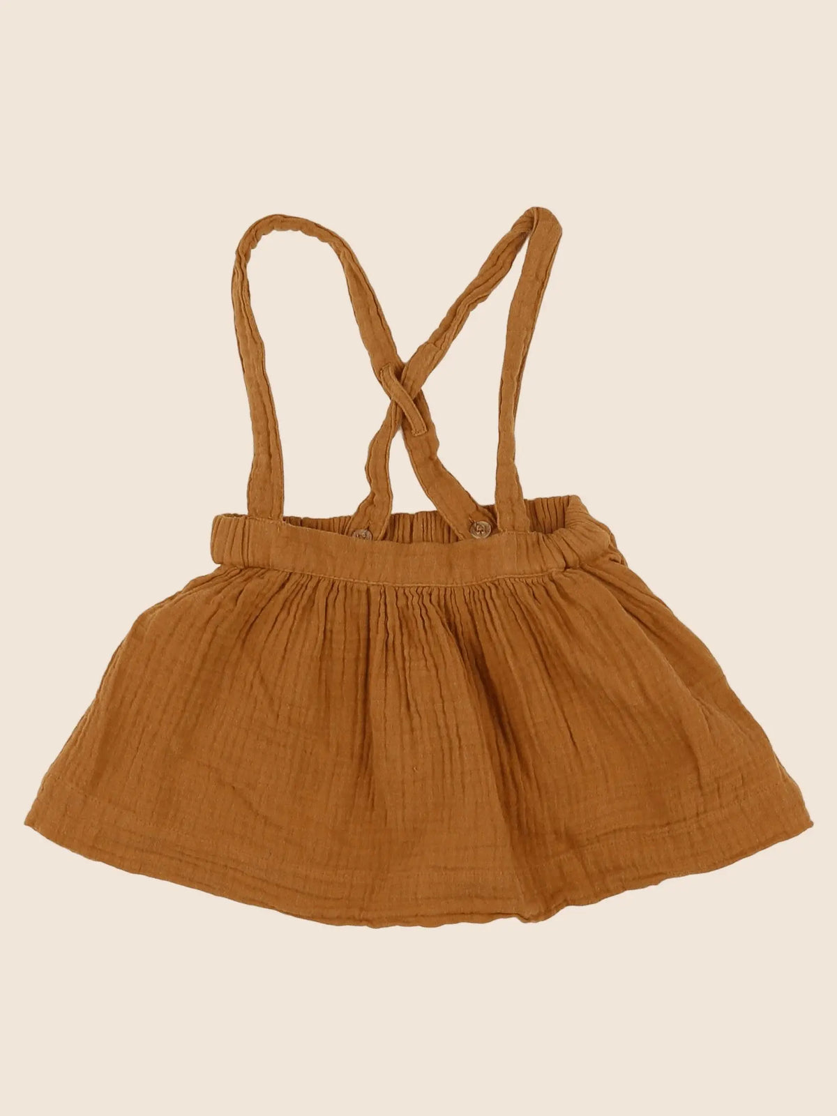 Vertbaudet - jupe marron - 12 mois