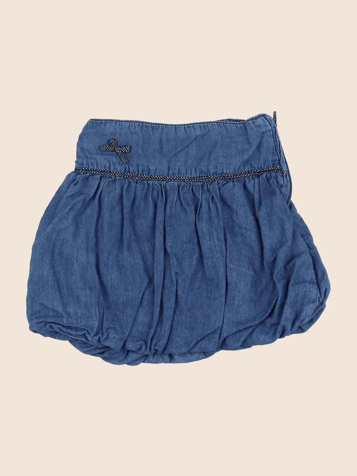 Vertbaudet - jupe bleu - 4 ans