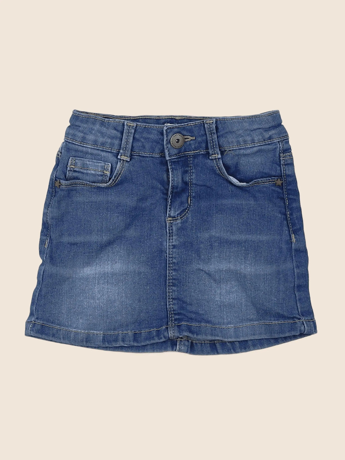 Vertbaudet - jupe bleu - 4 ans