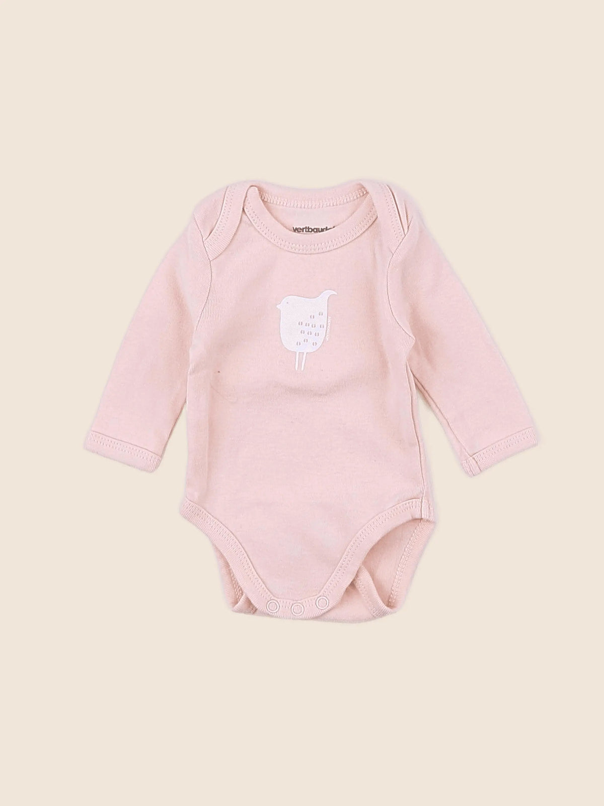 Vertbaudet - body rose - 1 mois