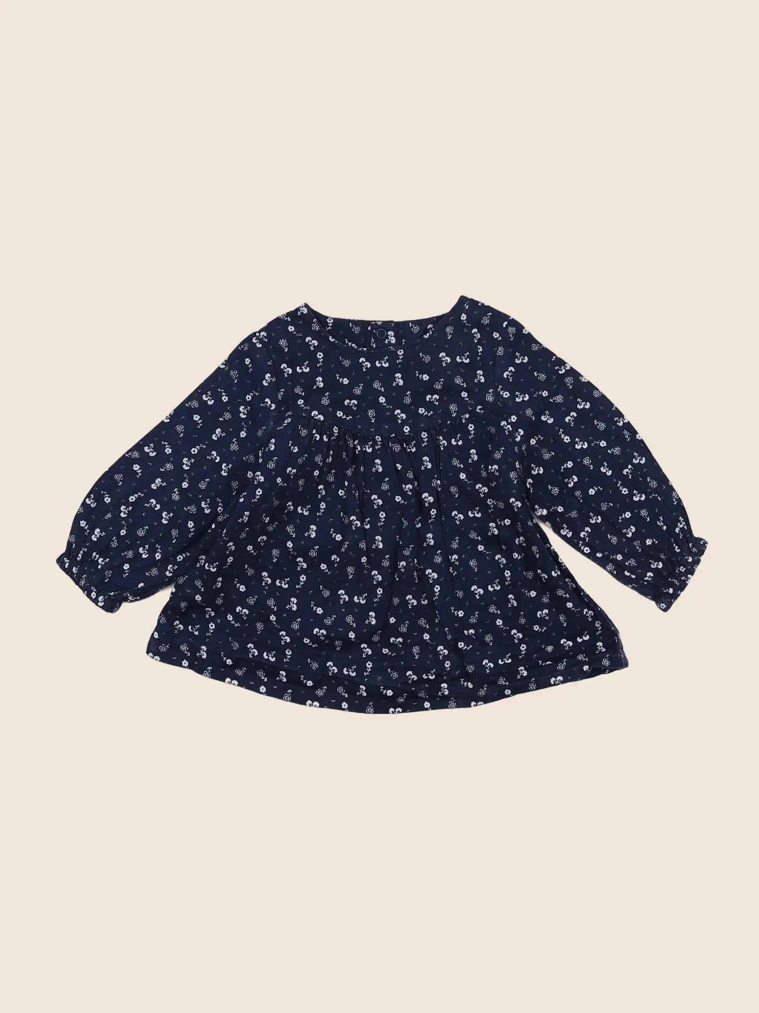 Tape à l'oeil - blouse bleu - 6 mois