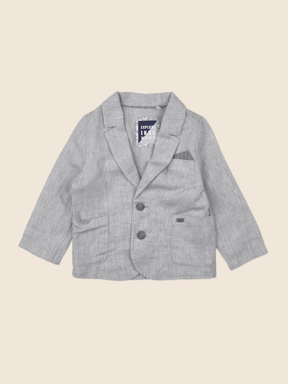 IKKS - veste gris - 18 mois