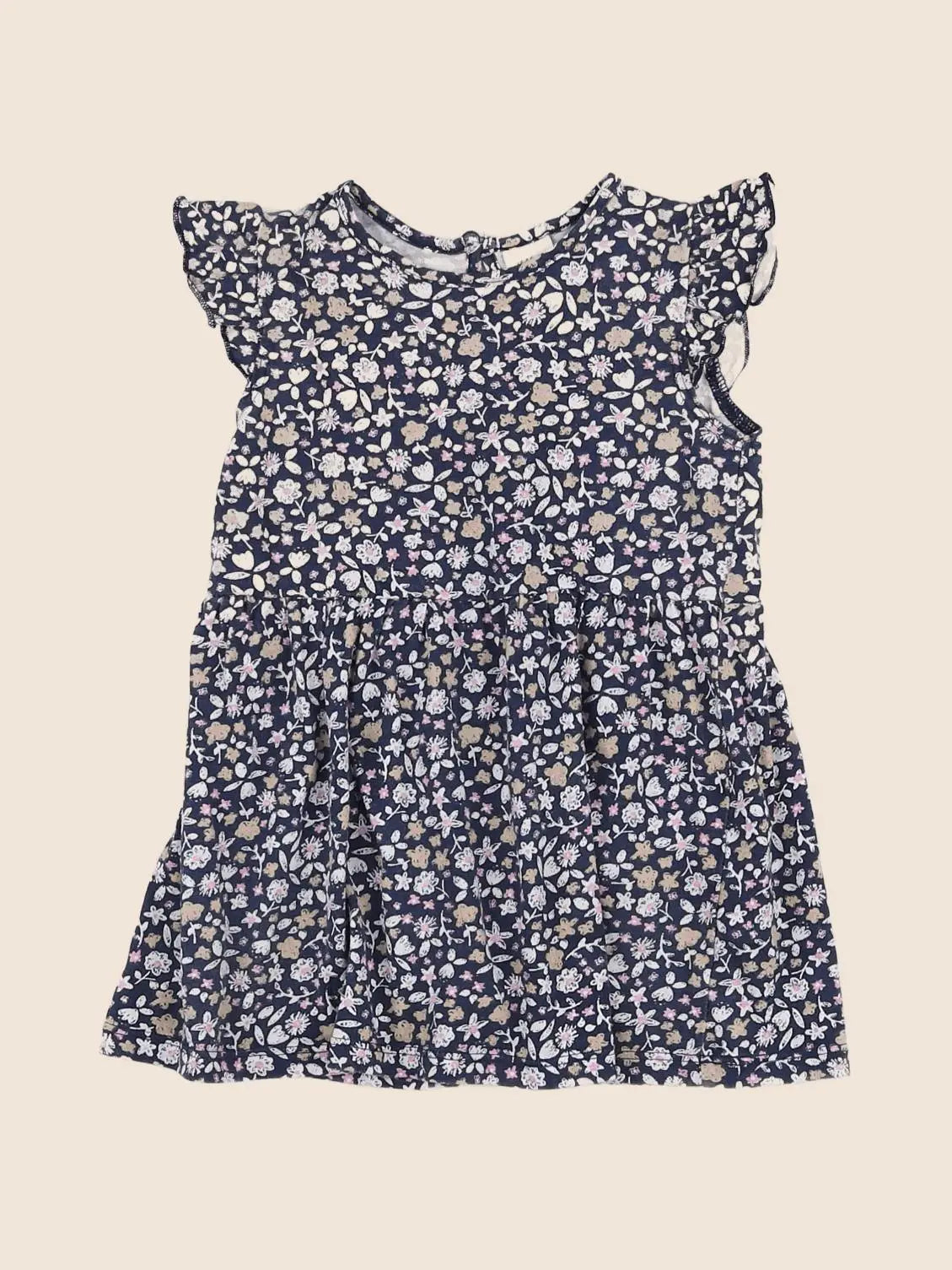 H&M - robe multicolore - 12 mois