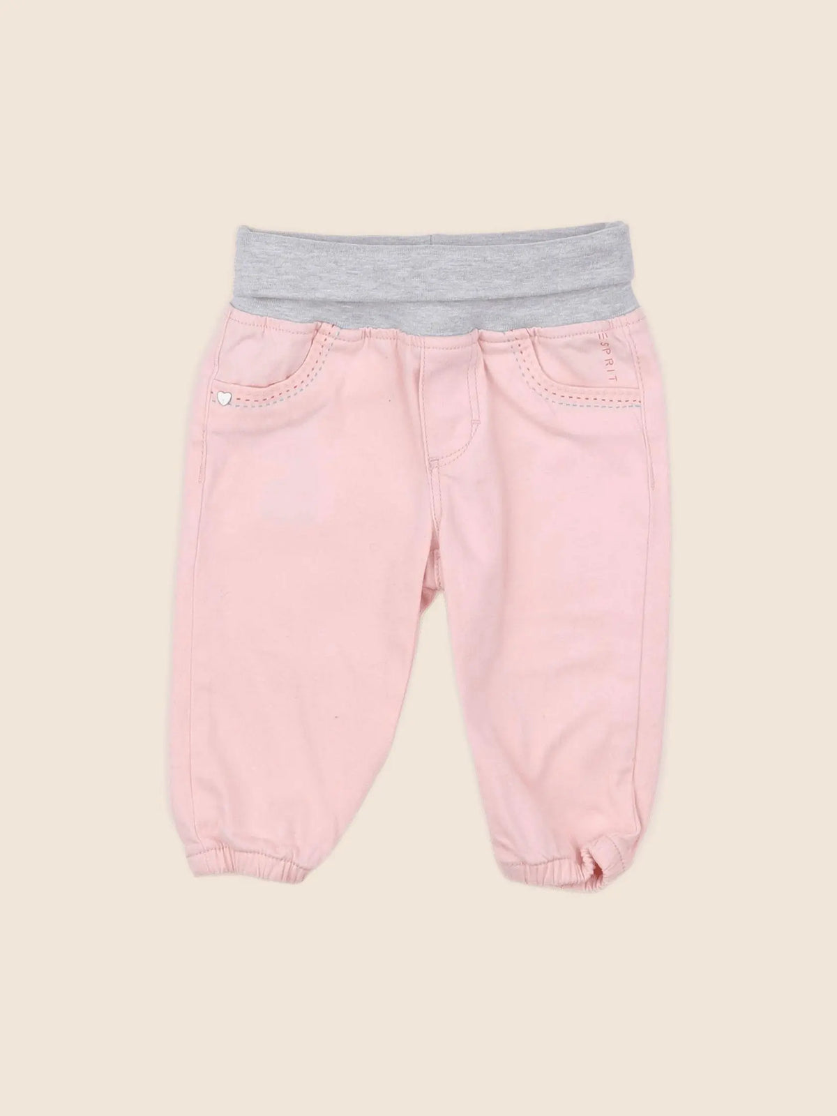 Esprit - pantalon rose - 6 mois
