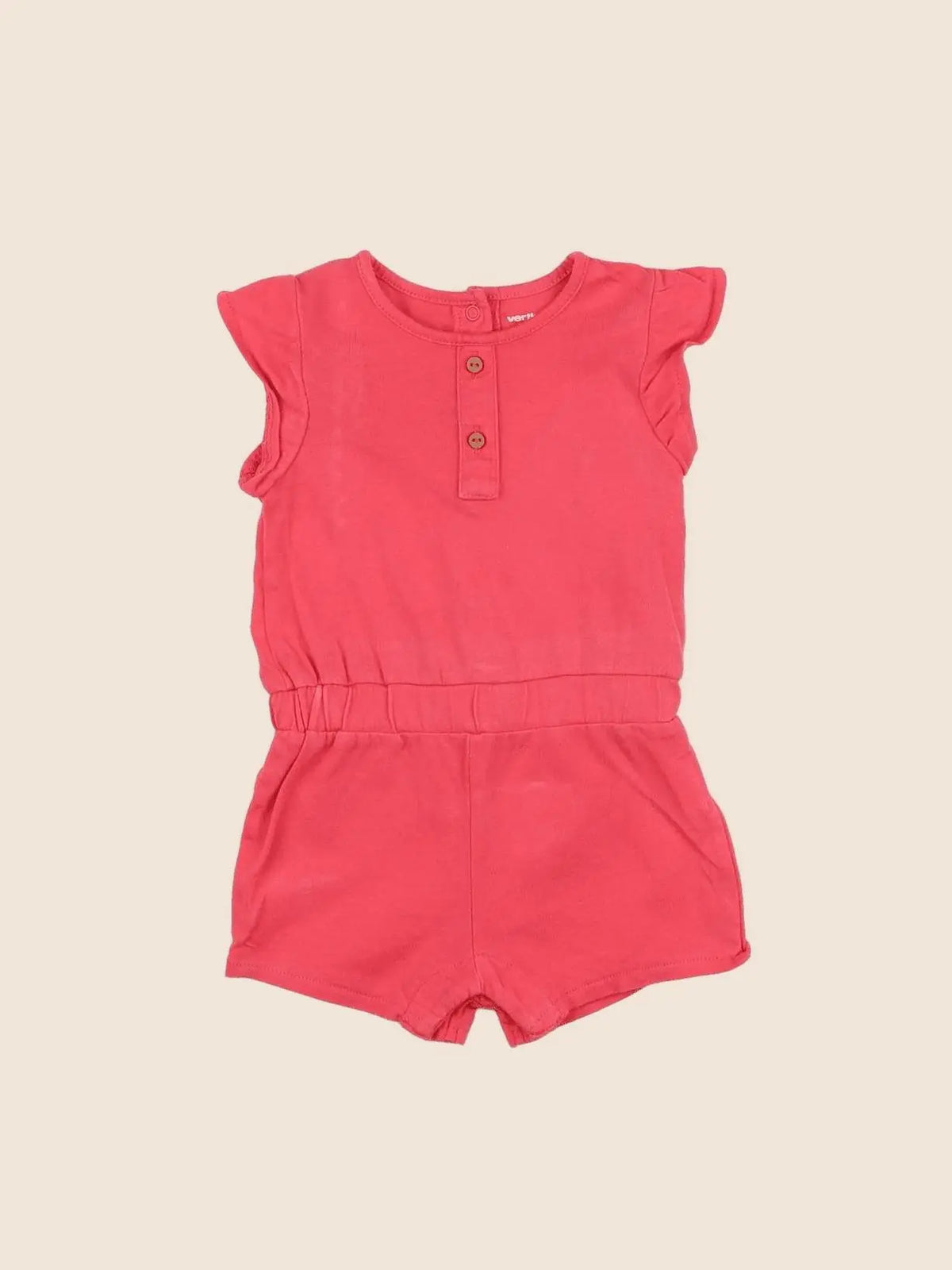 Vertbaudet - combinaison rose - 3 mois