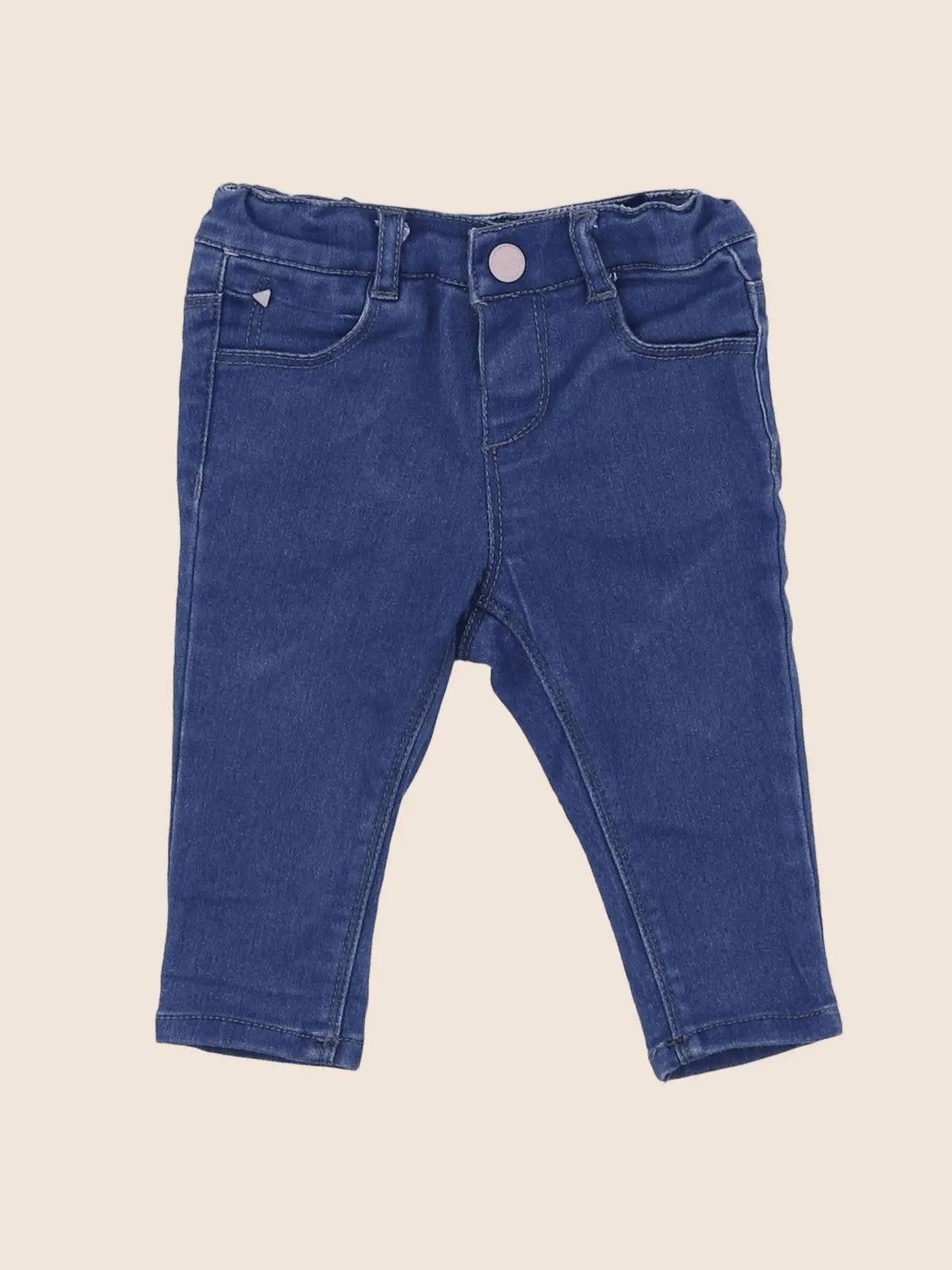 Zara - pantalon bleu - 3/6 mois