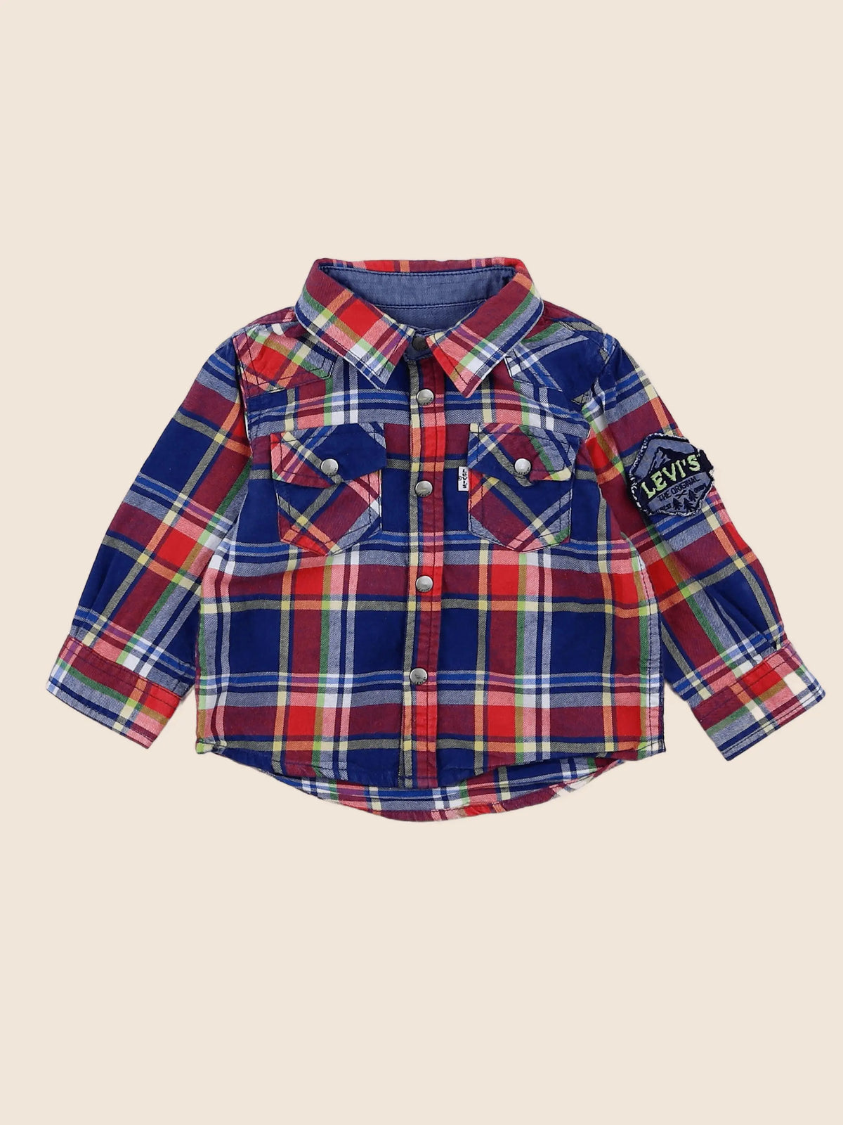 Levi's - chemise multicolore - 12 mois