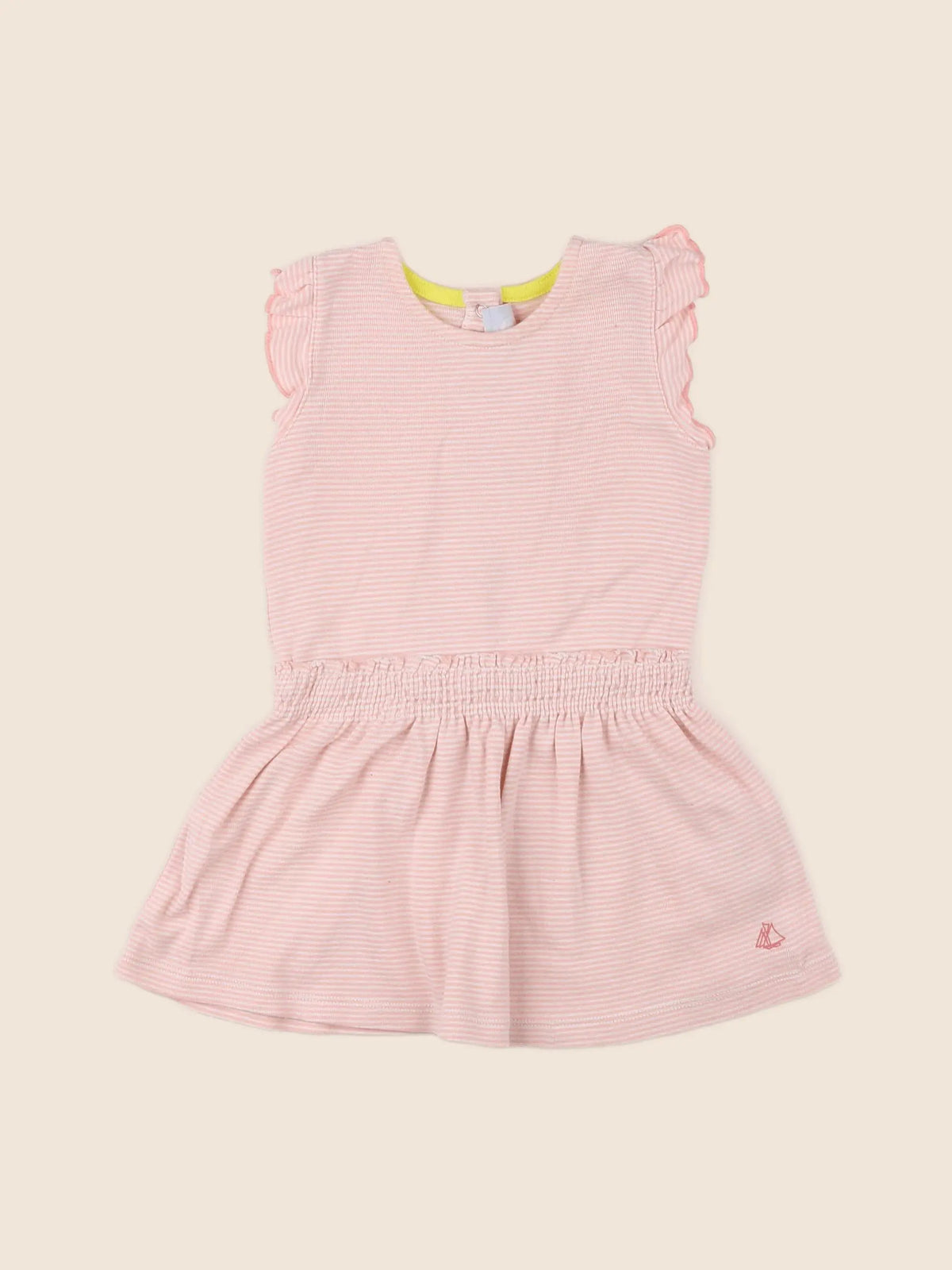 Petit Bateau - robe rose - 18 mois