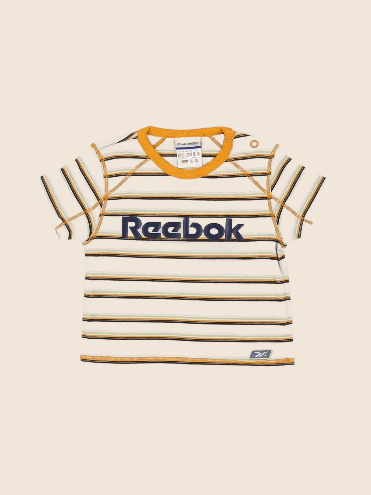 Reebok - tee-shirt multicolore - 6 mois