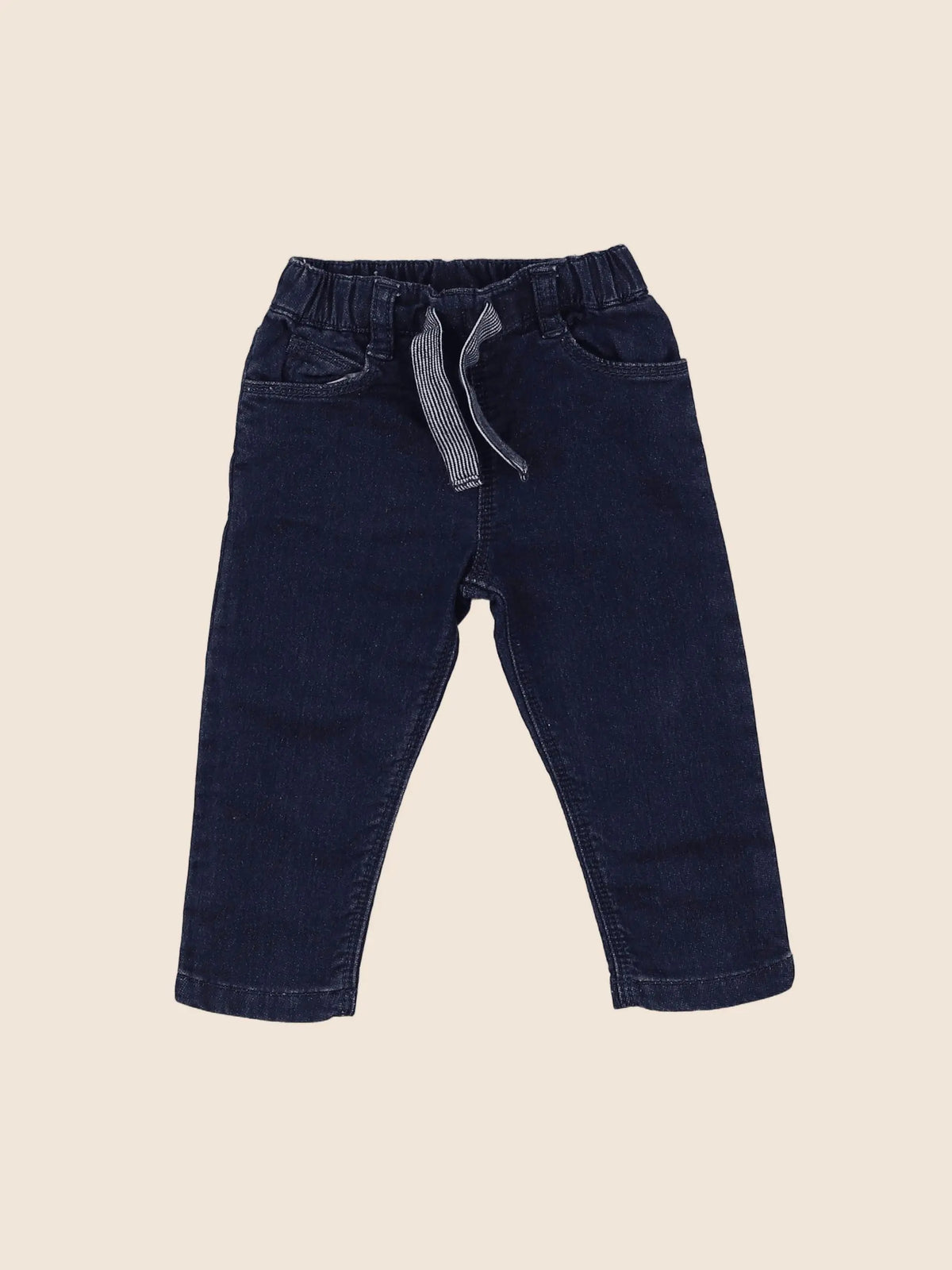 Petit Bateau - jegging bleu - 6 mois