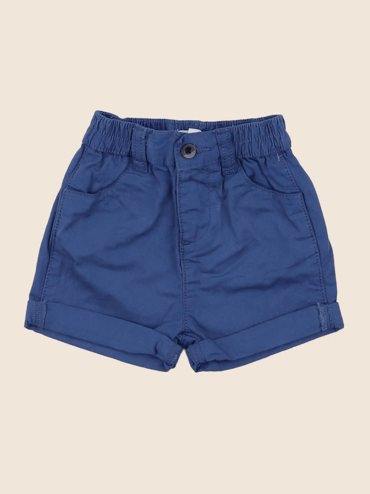 Vertbaudet - short bleu - 3 mois