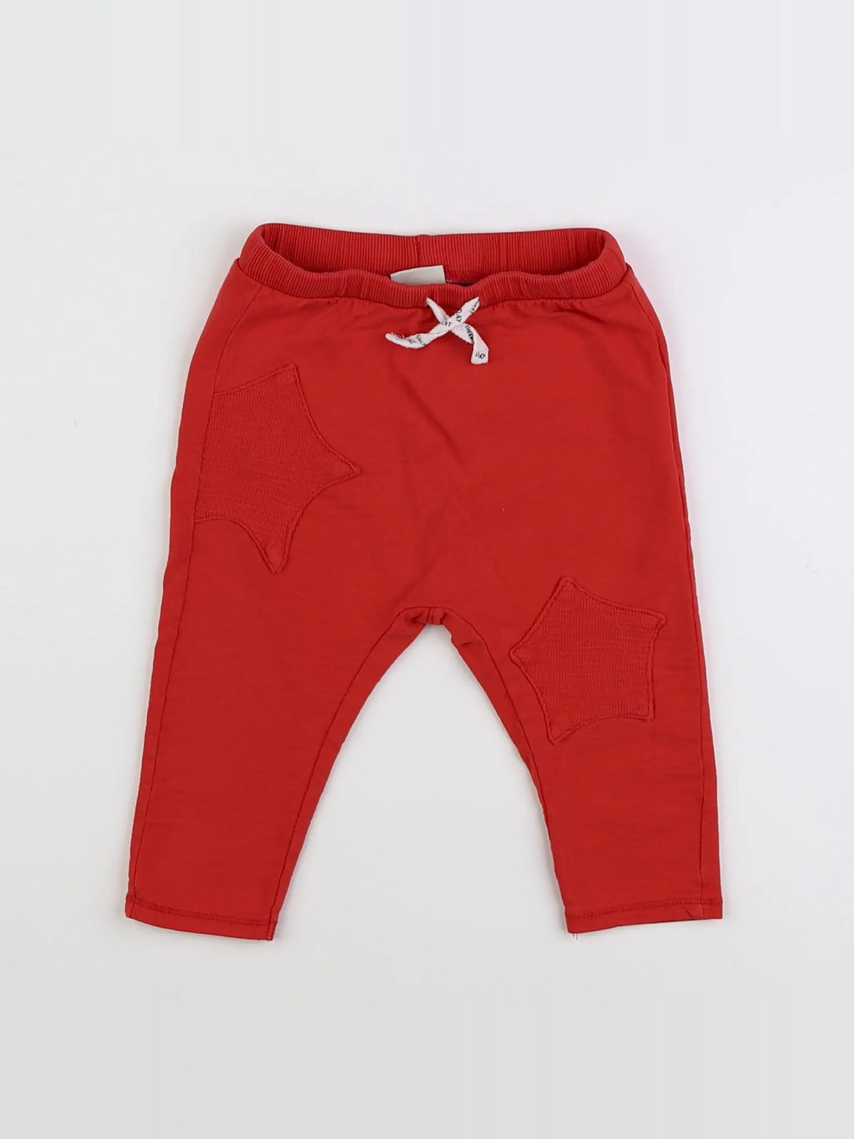 Zara - jogging rouge - 9/12 mois