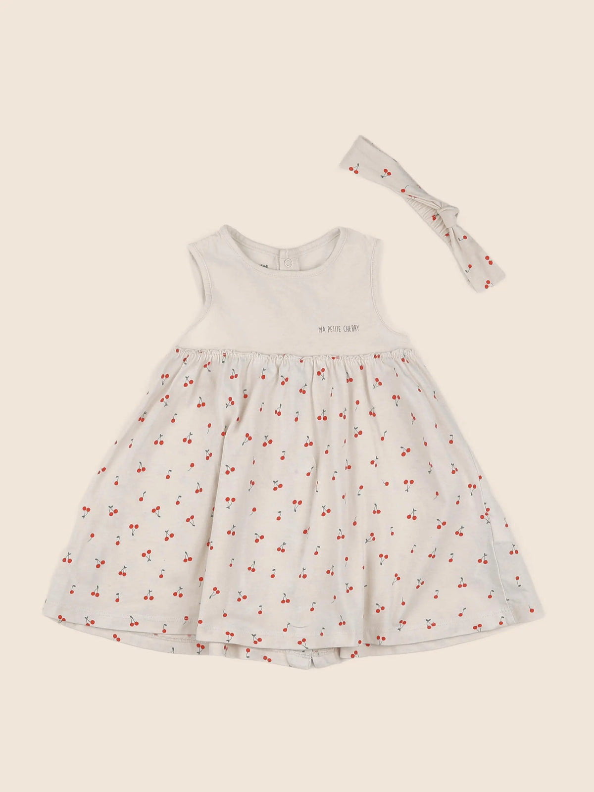 Vertbaudet - robe rose - 12 mois