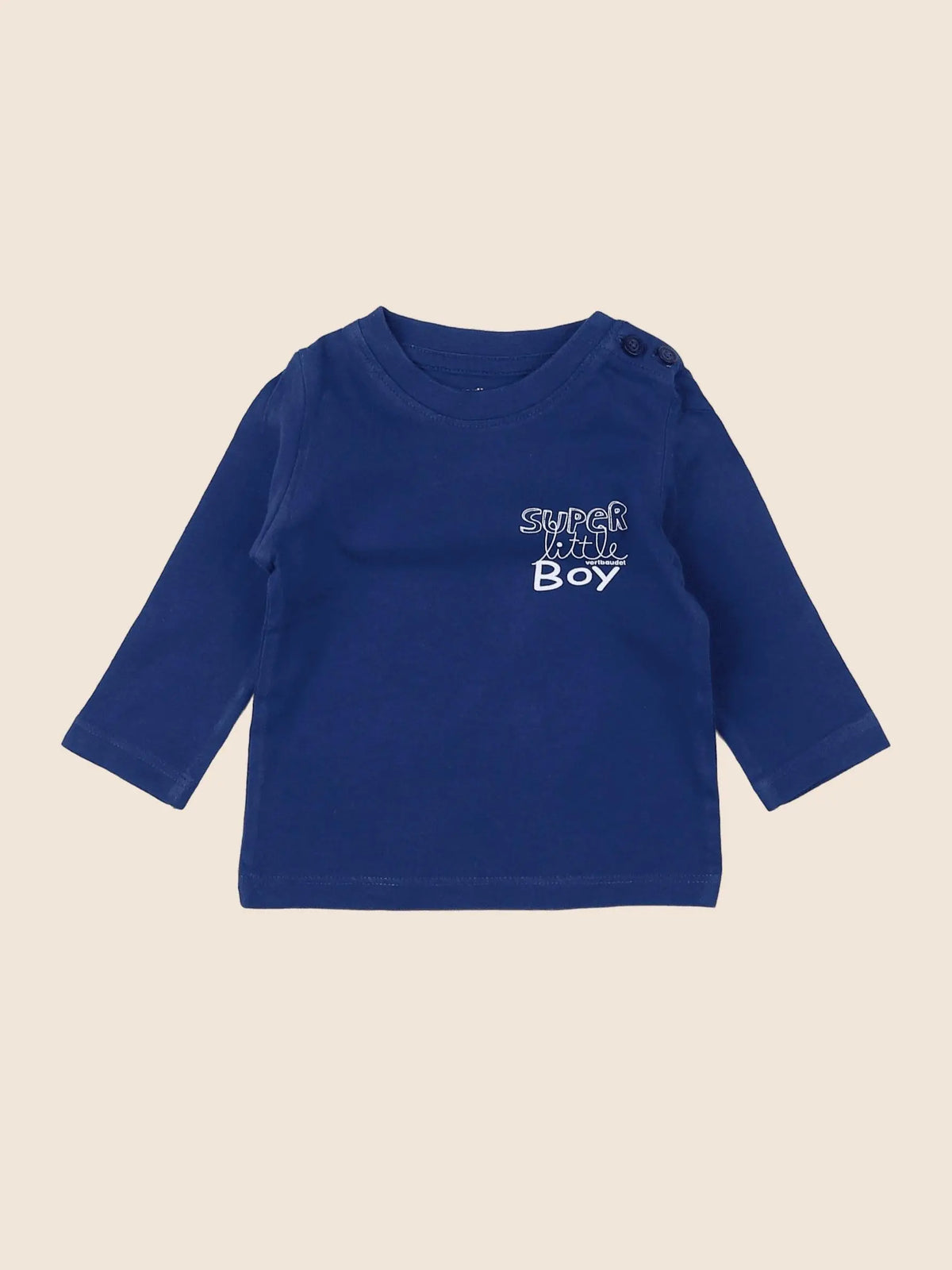 Vertbaudet - tee-shirt bleu - 3 mois