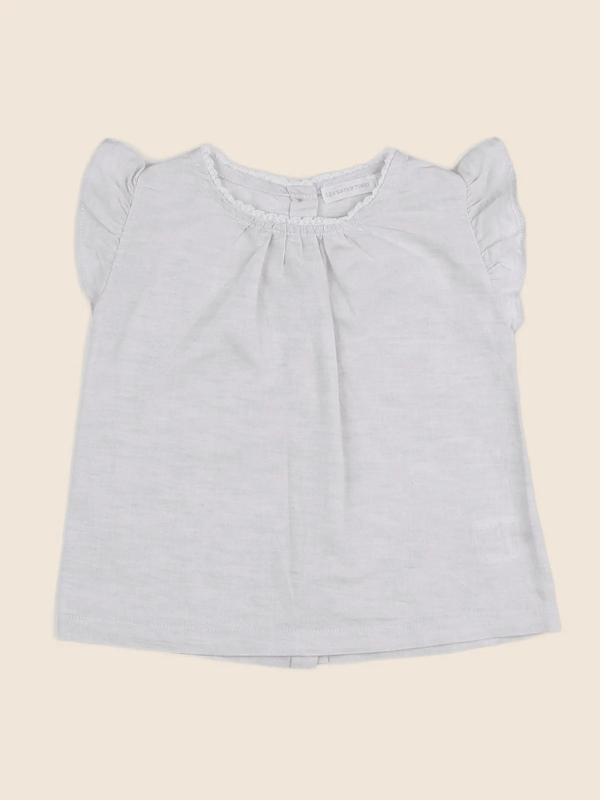 Les Enfantines - blouse gris - 18 mois