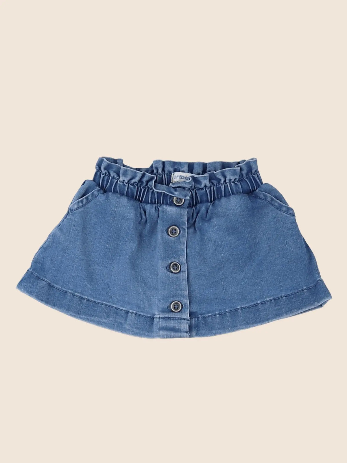 Vertbaudet - jupe bleu - 3 mois
