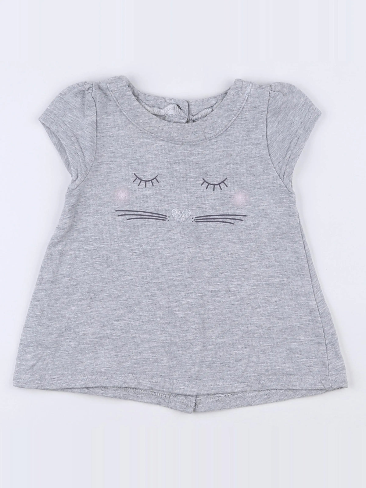 Tape à l'oeil - robe gris - 6 mois