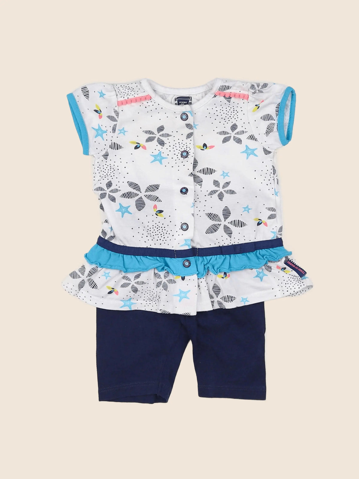 Terre de marins - ensemble multicolore - 6 mois