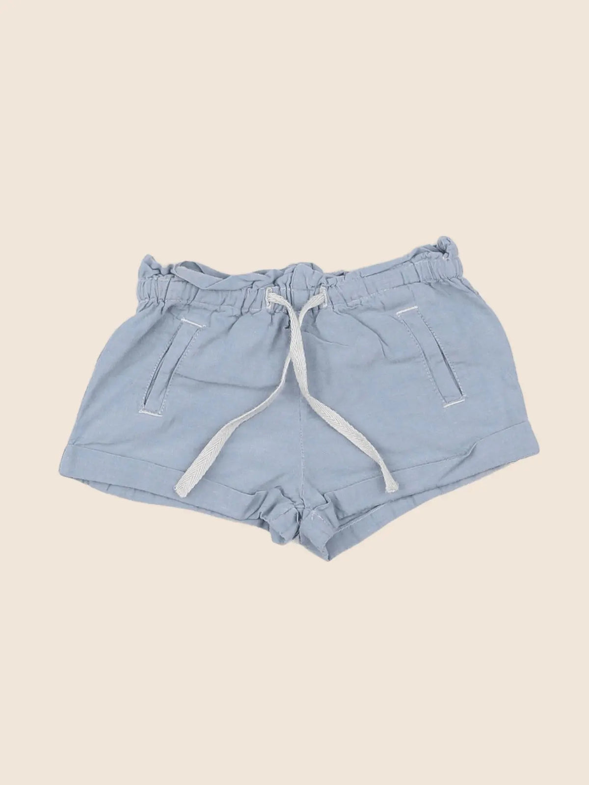 Boutchou - short bleu - 6 mois