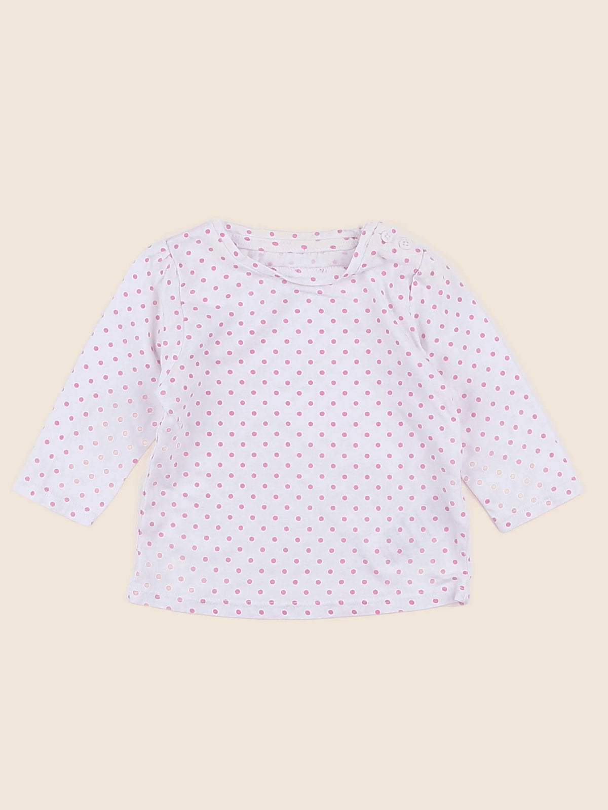 Vertbaudet - tee-shirt rose - 3 mois