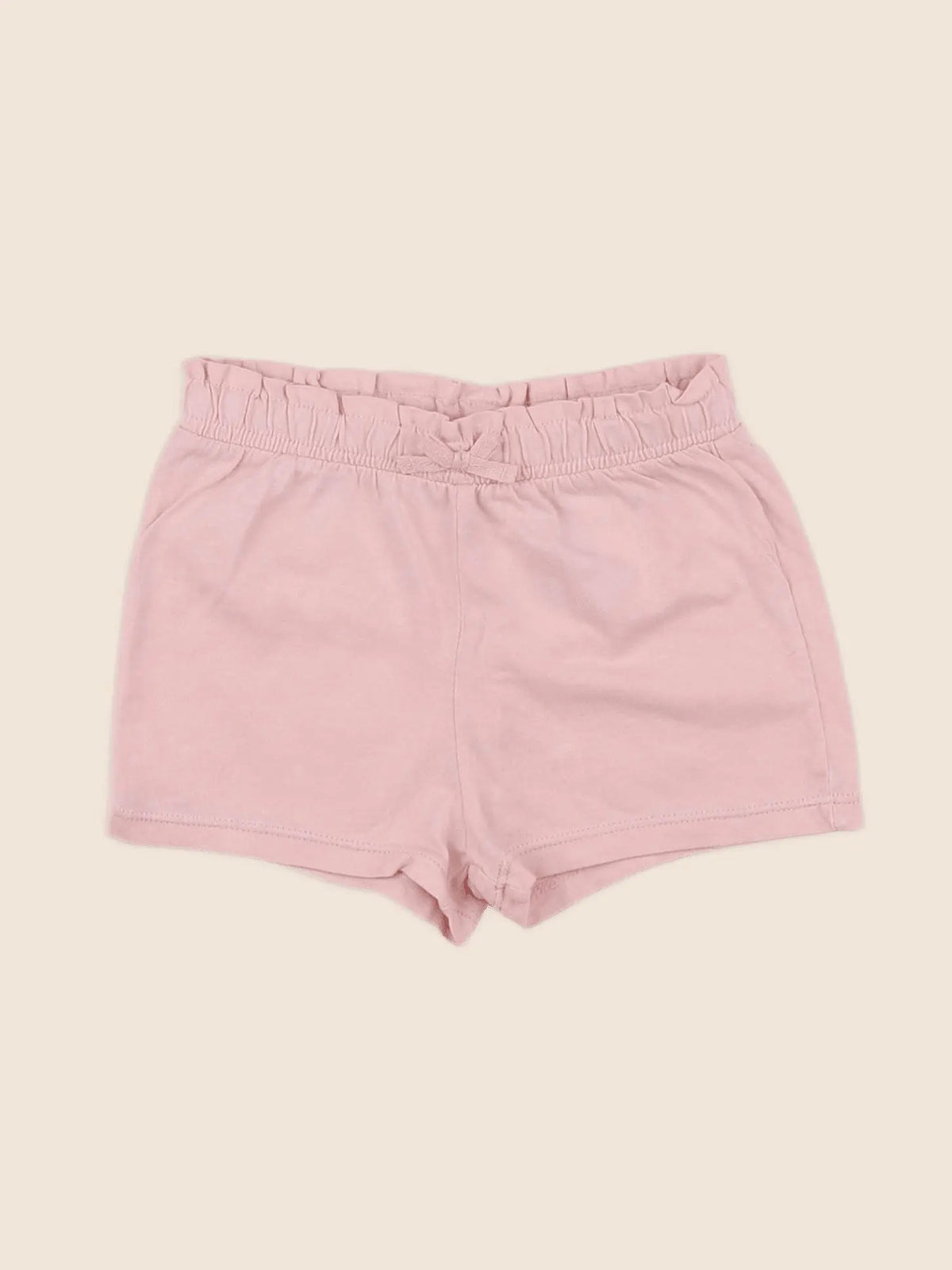 H&M - short rose - 6/9 mois