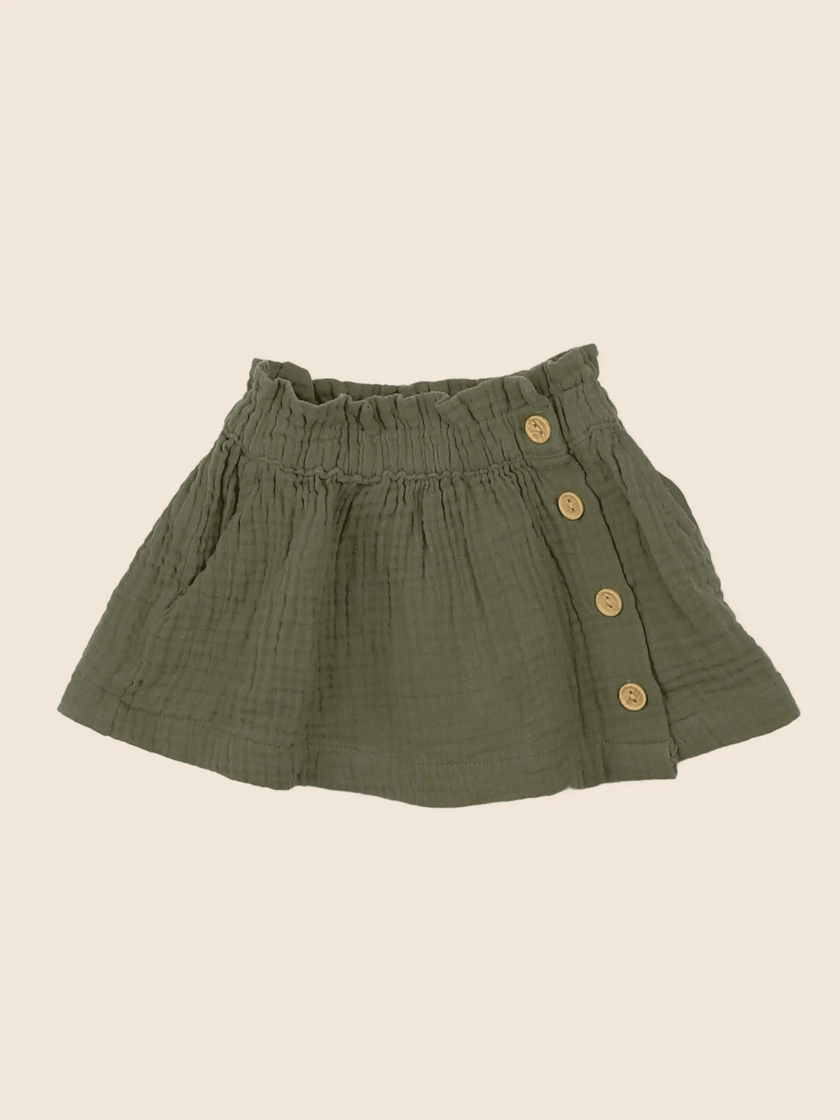 Vertbaudet - jupe vert - 3 mois