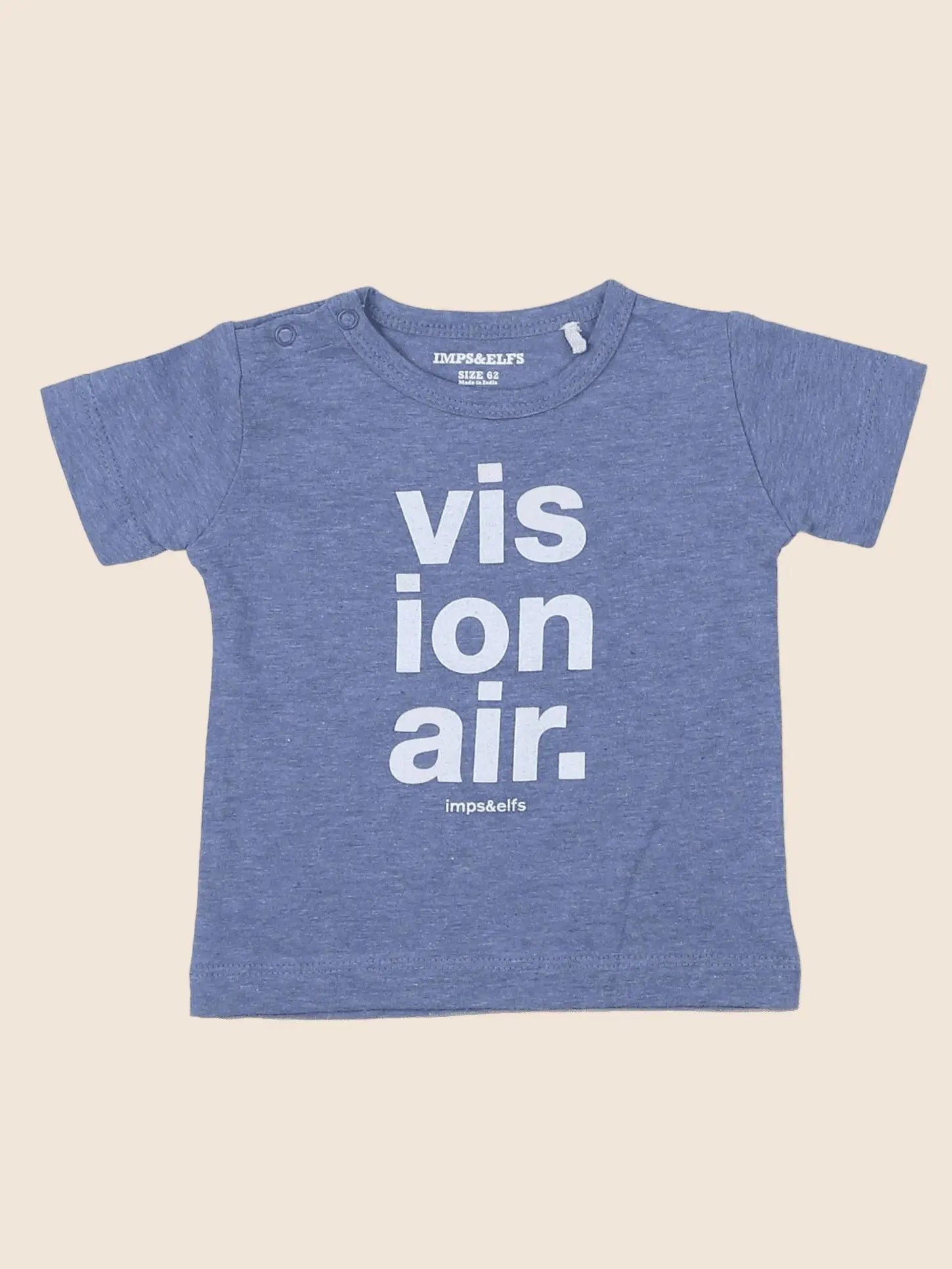 Imps & Elfs - tee-shirt bleu - 3 mois
