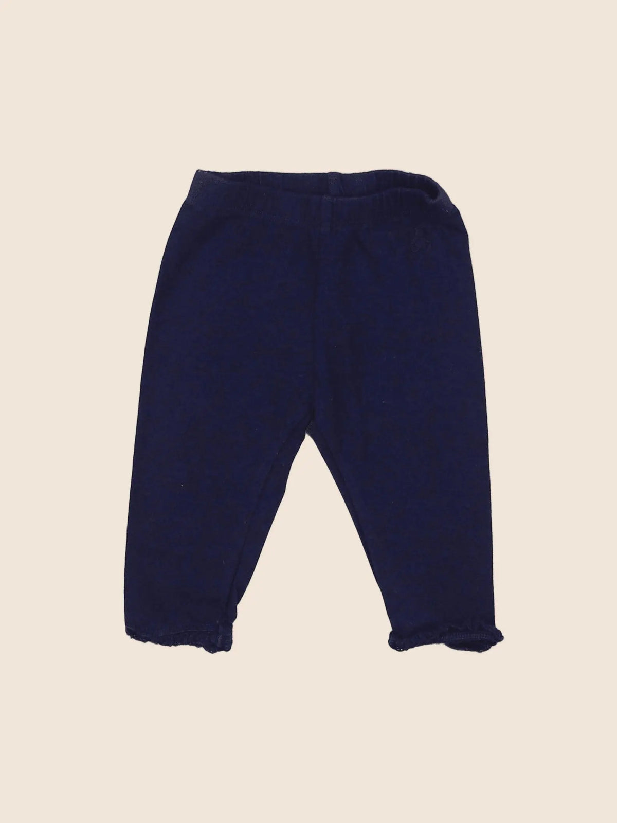GAP - legging bleu - 3/6 mois