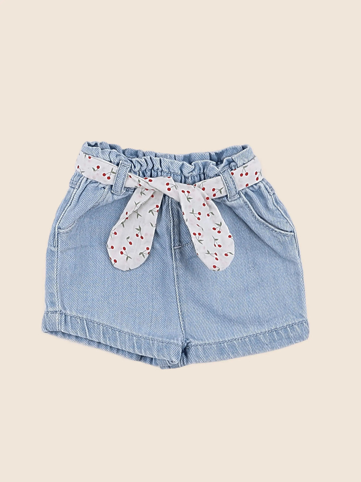 Vertbaudet - short bleu - 3 mois