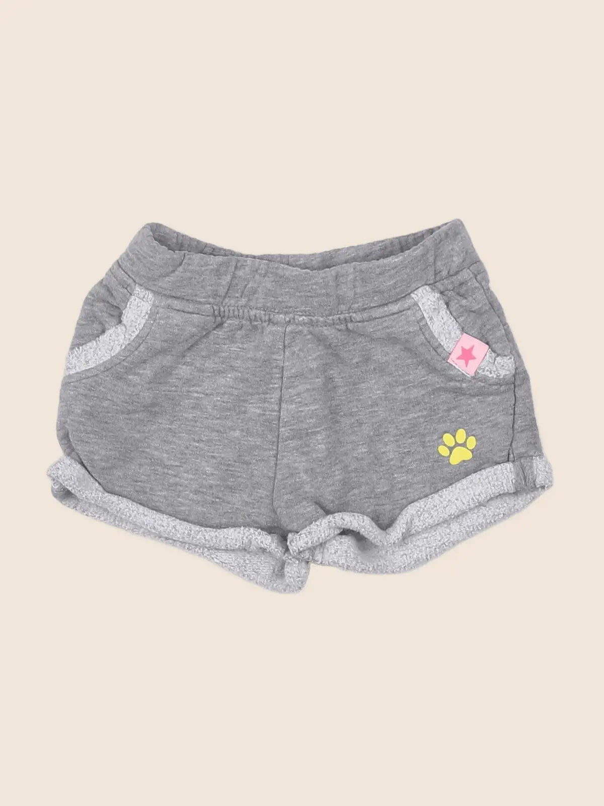 Vertbaudet - short gris - 6 mois
