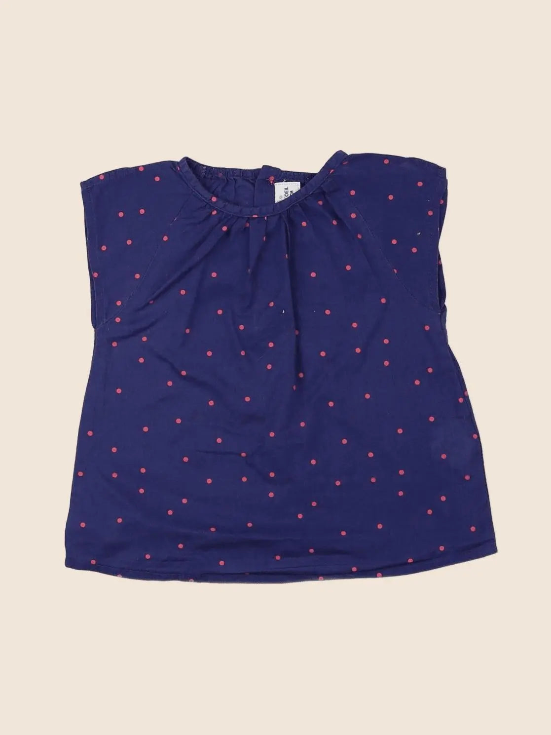 Tape à l'oeil - blouse bleu - 18 mois