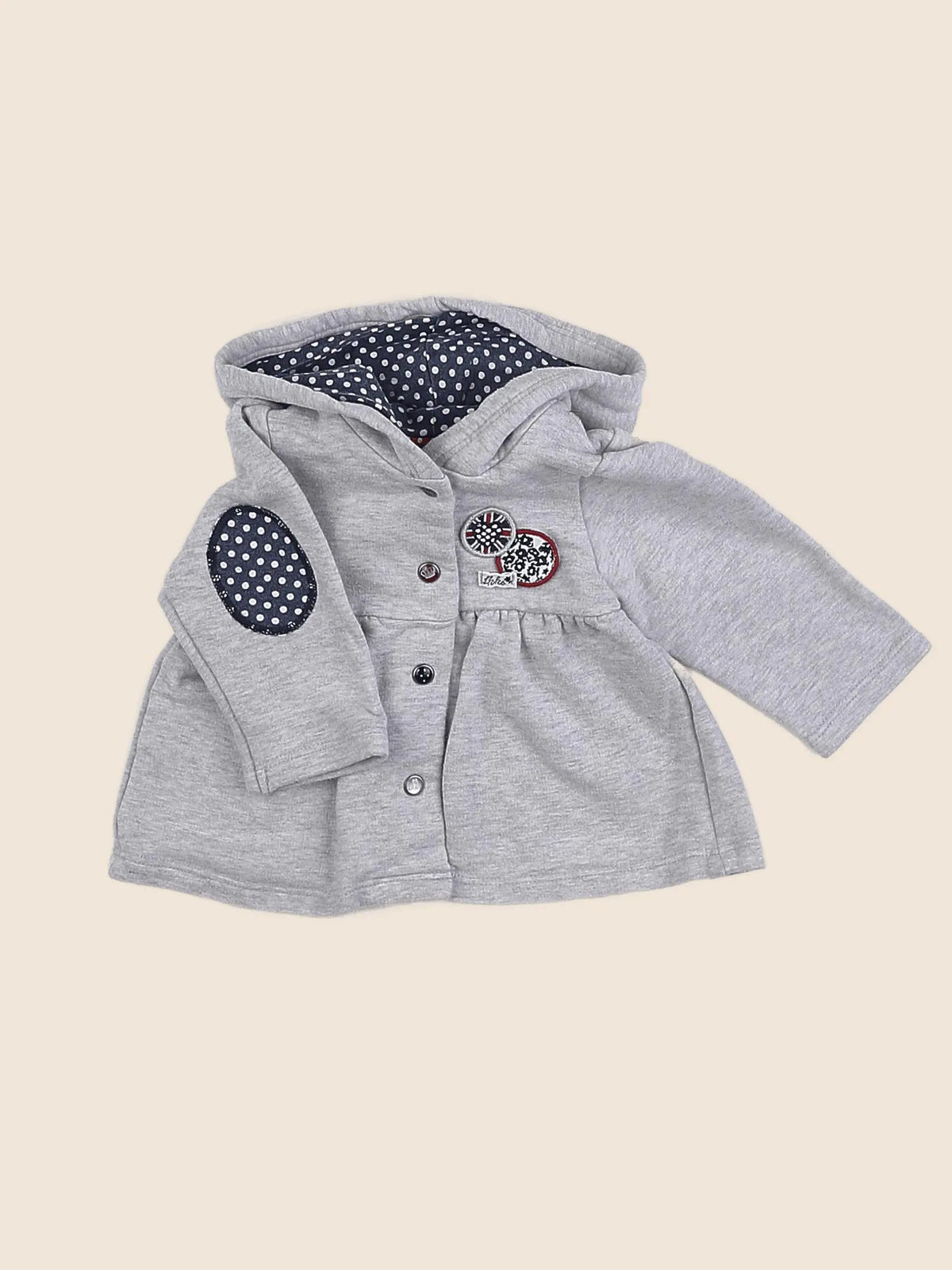 IKKS - veste gris - 3 mois