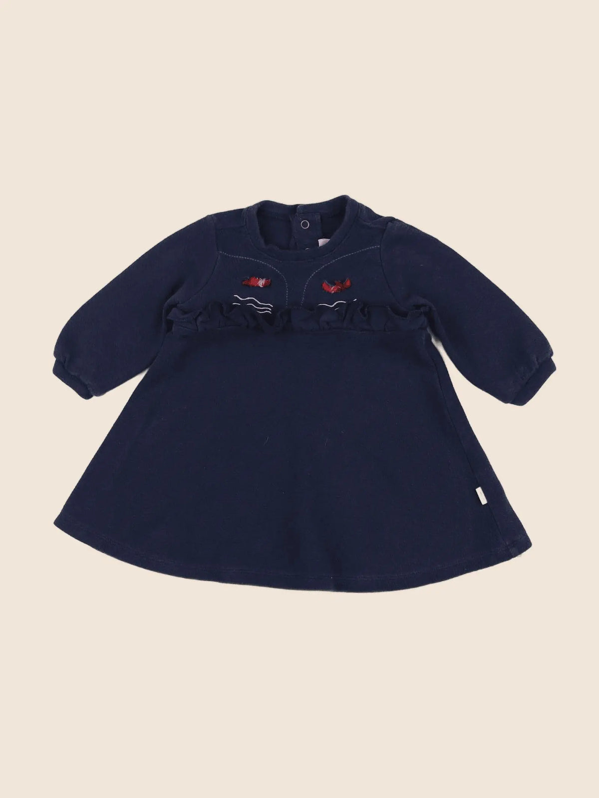 Catimini - robe bleu - 9 mois
