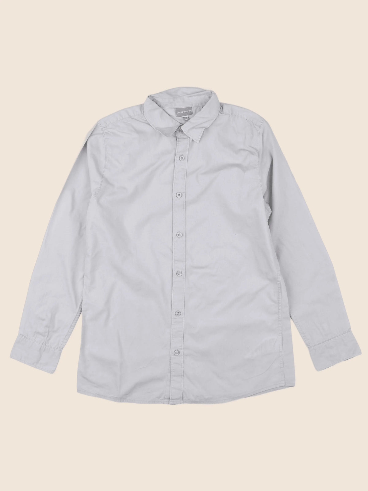 Vertbaudet - chemise gris - 12 ans