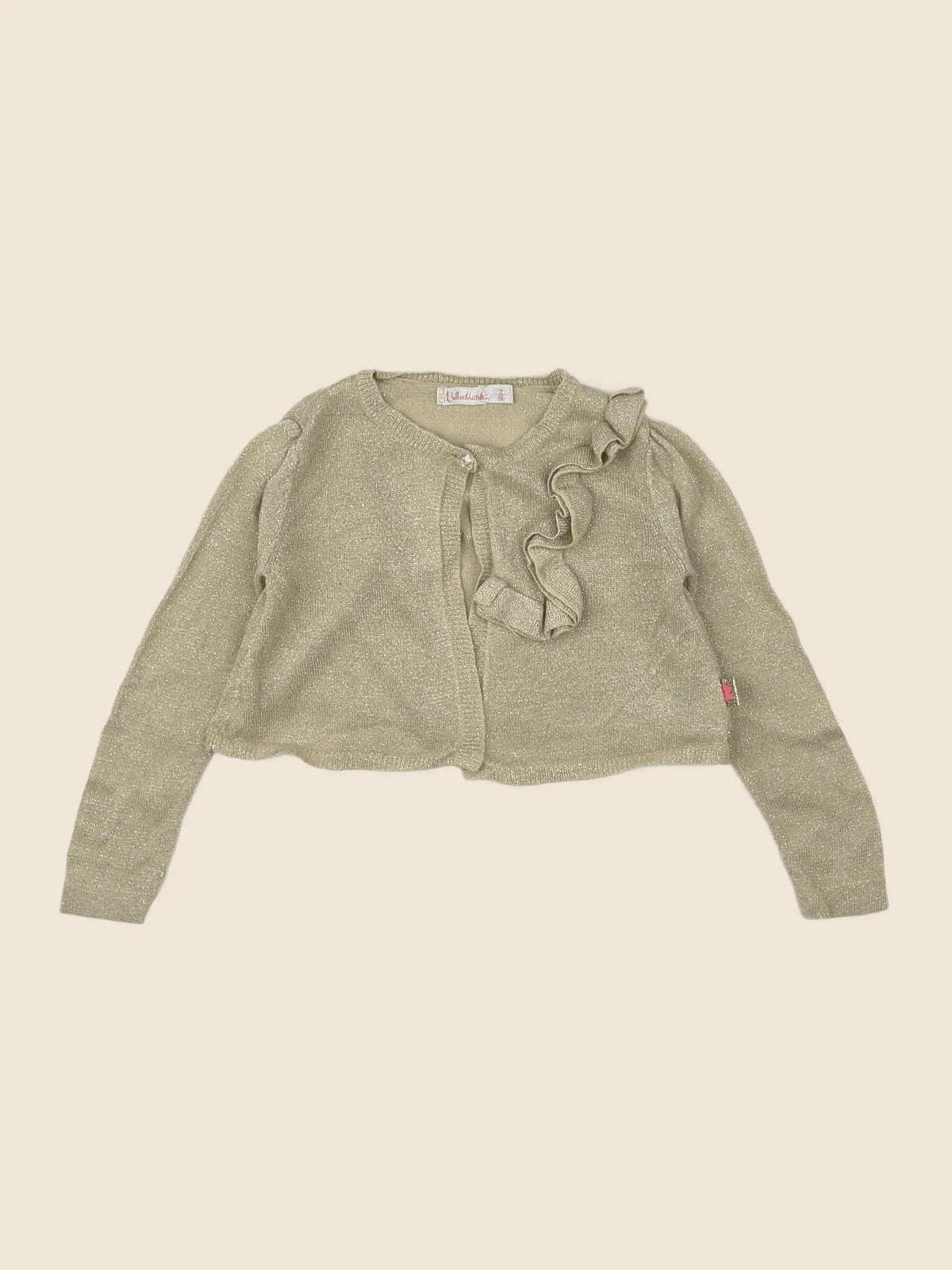 Billie Blush - gilet jaune, or - 2 ans